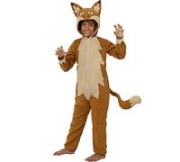Funidelia | Déguisement renard pour fille et garçon Animaux - Déguisement pour Enfant et accessoires pour Halloween, carnaval et fêtes - Taille 7-9 ans - Marron