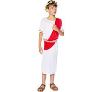 Funidelia | Déguisement romain pour garçon Rome, Gladiateur, Centurion - Déguisement pour enfant et accessoires pour Halloween, carnaval et fêtes - Taille 3-4 ans - Marron