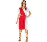 Funidelia | Déguisement romaine pour femme Rome, Gladiateur, Centurion - Déguisement pour Adultes et accessoires pour Halloween, carnaval et fêtes - Taille M - L - Grenat
