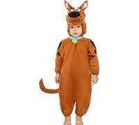 Funidelia | Déguisement Scooby Doo pour bébé Scooby, Dessins Animés - Déguisement pour Enfant et Accessoires pour Halloween, Carnaval et fêtes - Taille 0-6 Mois - Marron