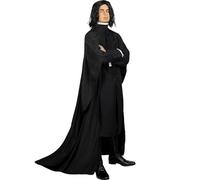 Funidelia | Déguisement Severus Rogue - Harry Potter pour homme Magiciens, Gryffondor, Poudlard - Déguisement pour Adultes, accessoires pour Halloween, carnaval et fêtes - Taille L-XL - Noir