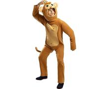 Funidelia | Déguisement Singe pour femme et homme Animaux, Chimpanzé, Gorille - Déguisement pour Adultes et accessoires pour Halloween, carnaval et fêtes - Taille M - L - Marron