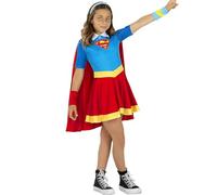 Funidelia | Déguisement Supergirl pour fille Kara Zor-El, Super héros, DC Comics - Déguisement pour Enfant, accessoires pour Halloween, carnaval et fêtes - Taille 3-4 ans - Rouge