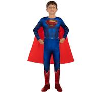 Funidelia | Déguisement Superman pour garçon Super héros, DC Comics - Déguisement pour Enfant, accessoires pour Halloween, carnaval et fêtes - Taille 3-4 ans - Bleu