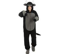 Funidelia | Déguisement taureau pour femme et homme Animaux - Déguisement pour Adultes et accessoires pour Halloween, carnaval et fêtes - Taille S - M - Noir