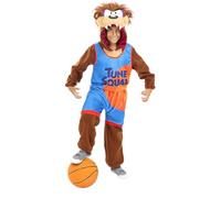 Funidelia | Déguisement Taz Space Jam - Looney Tunes pour garçon Dessins Animés - Déguisement pour Enfant, accessoires pour Halloween, carnaval et fêtes - Taille 5-6 ans - Marron