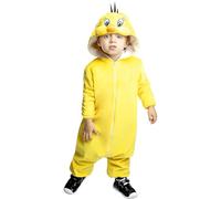Funidelia | Déguisement Titi - Looney Tunes pour bébé Dessins Animés, Tweety - Déguisement pour Enfant, accessoires pour Halloween, carnaval et fêtes - Taille 6-12 mois - Jaune