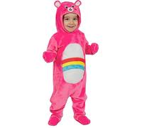 Funidelia | Déguisement Toucâlin Les Bisounours pour bébé Care Bears, Ours - Déguisement pour bébé et accessoires pour Halloween, carnaval et fêtes - Taille 6-12 mois - Rose