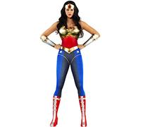 Funidelia | Déguisement Wonder Woman - Unjustice: Gods Among Us 100% OFFICIELLE pour femme taille S Super héros, DC Comics, Ligue de justice d'Amérique, accessoire pour déguisement