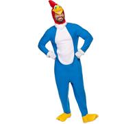 Funidelia | Déguisement Woody Woodpecker pour femme et homme Woody Woodpecker - Déguisement pour Adultes et accessoires pour Halloween, carnaval et fêtes. - Taille S - M - Bleu