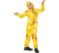 Funidelia | Déguisement zombie nucléaire pour fille et garçon Mort-vivant, Halloween, Horreur - Déguisement pour enfant et accessoires pour Halloween, carnaval et fêtes. - Taille 7-9 ans - Jaune