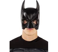 Funidelia | Masque Batman pour Femme et Homme The Dark Knight, Super héros, DC Comics - Accessoire pour Adultes, Accessoire pour déguisement - Noir