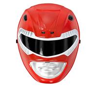 Funidelia Masque Power Ranger rouge pour garçon. Accessoires de déguisements pour enfant