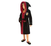 Funidelia Peignoir Officiel Gryffondor - Harry Potter pour homme et femme, Produits dérivés de Poudlard pour adultes à offrir à Noël et Anniversaires - Taille 5-6 ans