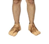 Funidelia | Pieds de Frodon - Le Seigneur des Anneaux pour femme et homme Le Seigneur des anneaux, Hobbit, Lord of the Rings (LOTR) - Accessoire pour Adultes, accessoire pour déguisement - Marron