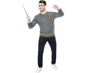 Funidelia | Pull Gryffondor - Harry Potter pour femme et homme Poudlard, Magiciens, Films et Cinéma, Hogwarts - Les meilleurs produits dérivés pour offrir aux véritables fans. - Gris/Argenté