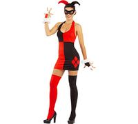 Funidelia | Robe Harley Quinn 100% OFFICIELLE pour femme Super héros, DC Comics, Suicide Squad, Méchants, accessoire pour déguisement - Déguisements amusants pour vos soirées.