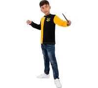 Funidelia | T-shirt Cedric Diggory Tournoi Trois Magiciens Harry Potter pour enfant Le meilleur merchandising à offrir aux vrais fans pour Noël, anniversaire ou toute célébration - Jaune