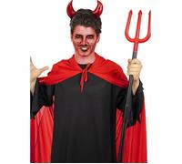 FUNIDELIA Trident diable démontable - Déguisement pour femme et homme et accessoires pour Halloween, carnaval et fêtes.
