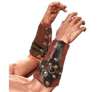 W WIDMANN MILANO Party Fashion, Protège bras soldat romain adulte, conception authentique, matériaux de qualité, ajustement confortable, polyvalent pour carnaval et théâtre