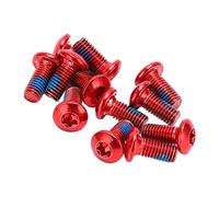 Funien 12pcs Vis de Rotor de Frein à Disque Vélo, Vis en Alliage d'acier