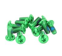 Funien 12pcs Vis de Rotor de Frein à Disque Vélo, Vis en Alliage d'acier