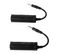 Funien 2PCS Set Guitar Power Alimentation Convertisseur, ABS Portable Portable Reverse Polarity Converter Cable pour les Performances, la Latence Faible, Petite et Légère pour les