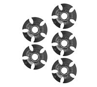 Funien 5 Pièces en Caoutchouc de Haute qualité Panier de Bâton de Randonnée pour Les Activités de Plein Air et la Randonnée, Accessoire de Canne de Marche de Traînée de Boue de Neige