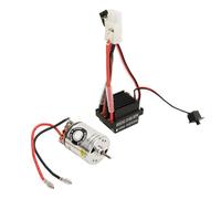 Funien 540 Moteur brossé 320A ESC brossé RC Moteur ESC Combo RC Kit Démarrage en Douceur 7,4 V avec Prise pour Voiture (histoire)