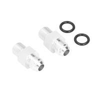 Funien Adaptateur de Refroidisseur de Transmission 6AN vers 1/4 Po NPSM 316-3000833 pour GM TH350 TH400 4L60E avec OE 316-3000833, Remplacement pour TH350 TH400 4L60E 4L70E 700R4 TR6060