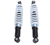 Funien Amortisseur de Suspension de Moto Réglable de 300 Mm, Ressorts Haute Performance pour Mini Vélo de saleté, Chariot de Poche de Scooter, Ajustement Universel avec Outil de Montage