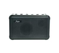 Funien Ampli de Guitare électrique 15 W Haut-Parleur BT sans Fil Ampli de Guitare Acoustique avec Fonction de réglage 8 Effets sonores Batterie Rechargeable 2200 mAh pour l'enregistrement de Pratique