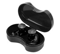 Funien Bouchons D'oreille en Silicone en Spirale Bouchons D'oreilles étanches Silicone Bouchon D'oreille de Natation Souple Réutilisable Ajustement Gauche et Droit Boîte de Ran (Noir)