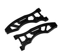 Funien Bras de Suspension Inférieur Avant Précis, Antirouille, Haute Résistance, pour Voiture Karton 6S 1/8 RC, Alliage D'aluminium Durable (Noir)