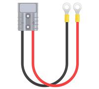 Funien Câble de Démarrage de Batterie, Câble Treuil, Connecteurs pour Bornes Remorque, Outil Connexion/déconnexion Rapide pour Voiture, Boîtier électrique Portable, Premi