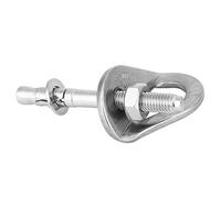 Funien Clou D'extension [Marque], Support d'ancrage pour Pitons d'escalade, Plaque de Suspension d'escalade, Outil de sécurité Porteur en Acier Inoxydable 304 avec Joint D'écrou à