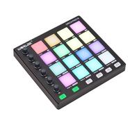 Funien Contrôleur MIDI Beat Maker Machine 6 Boutons assignables Répétition de Notes Boutons de Niveau Complet et Logiciel de Production Mini contrôleur MIDI Portable USB pour la Production Musicale