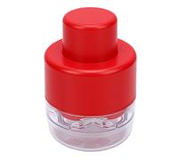 Funien Dénoyauteur de Cerises Dénoyauteur de Cerises 7 Trous Type Poussoir Conception à Ressort Base Antidérapante Récipient Transparent Portable pour la Co
