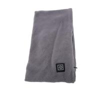 Funien Écharpe Chauffante électrique pour le Cyclisme en Plein Air en Hiver, Cache-cou alimenté par USB avec Capteur de Température pour Femmes et Hommes, Conception Légère (Grise)