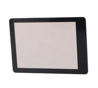 Funien Fenêtre D'affichage LCD Extérieure de la Caméra Fenêtre D'écran LCD Remplacement de L'écran Extérieur D'affichage en Acrylique Support Adhésif Aperçu Clair Remp