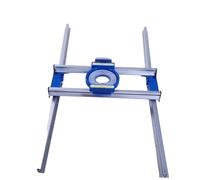 Funien Gabarit de Travail du Bois de Rabotage Précis pour les Projets Résine Plaque Frontale d'extrémité Planche Bois, Traîneau Routeur Réglable pour les Amateurs Bricolage