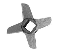 Funien Hachoir à Viande de Cuisine Professionnel en Acier en Forme de Croix, 5 Lames pour Pièce de Rechange pour Batteur sur Socle avec Raccord pour (8 ID : 18,1 mm/0,711 pouces, circonférence : 56,9)