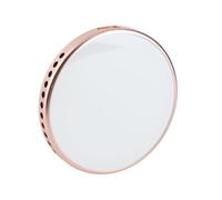 Funien Haut-Parleur de Conférence USB de Bureau, Micro Omnidirectionnel à 360 ° pour Ordinateur PC avec Réglage du Volume, Plug and Play pour PC Portable, Petite Salle de Conférence, (Or)