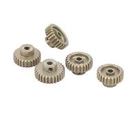 Funien Jeu D'engrenages à Pignon RC, Haute Précision, Faible Bruit, pour Voiture d'escalade, Module 1/8 1/10, Module 0.6M, 5 Vis de Mètre pour Amateurs