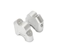 Funien Kit de Guidon pour BMW R1200GS LC R1200GS Adventure R 1200GS Rallye R 1200 GS R1250GS 1G13 K50 - Aluminium Argent Anodisé CNC - Poignées de Moto