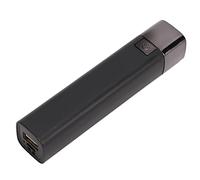 Funien Lampe de Poche LED Mini Torche Rechargeable par USB Lampe de Poche électrique Super Lumineuse G3 3 Modes IP65 1200 MAh Banque D'alimentation Lumière ABS Haute dureté pour l (Noir)