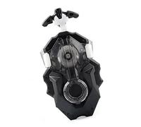 Funien Lanceur de Fil de Traction Bidirectionnel B184, Jouets de Lanceur de Fil pour Enfants, Lanceur Bidirectionnel Gauche Droite Noir, Lanceur Gyroscopique