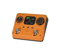 Funien Machine à Tambour Looper Pédale de Boucle de Guitare Pédale Boucle Guitare 300 Minutes D'enregistrement Stéréo 220 Modèles Rythme Time Stretch 100 Prise Casque (Prise UE)