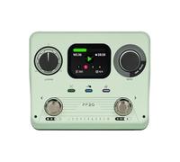 Funien Machine à Tambour Looper Pédale de Boucle de Guitare Pédale Boucle Guitare 300 Minutes D'enregistrement Stéréo 220 Modèles Rythme Time Stretch 100 Prise Casque (Prise UE)
