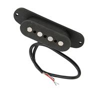 Funien Micro Guitare Basse à Bobine Unique, Matériau Métallique, pour Guitare 4 Cordes, avec Pièces de Rechange, Large Application, Convient aux Amateurs de, Joueurs, Appr